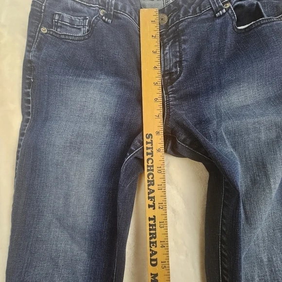 Standards & Practices Jeans 28 Women’s  Dark Wash Denim Rodeo Cowgirl Western - Picture 4 of 12